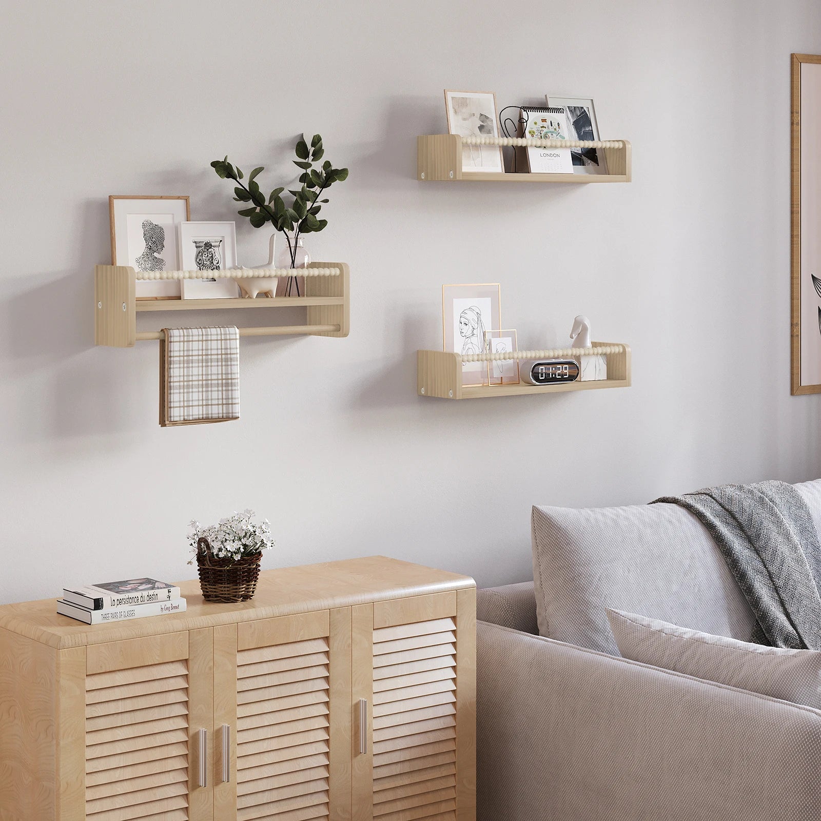 3 Piece Kids Bookshelf Set