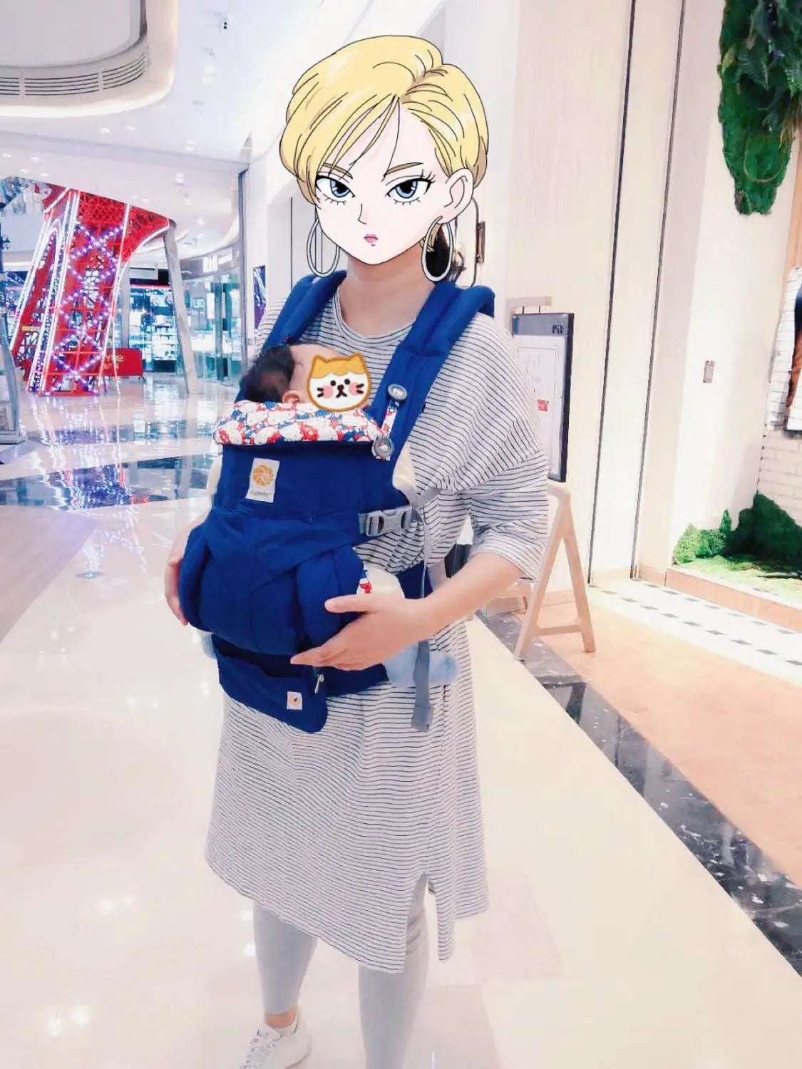 Egobaby Breeze Multifunctional Baby Carrier - Breathable Infant Backpack