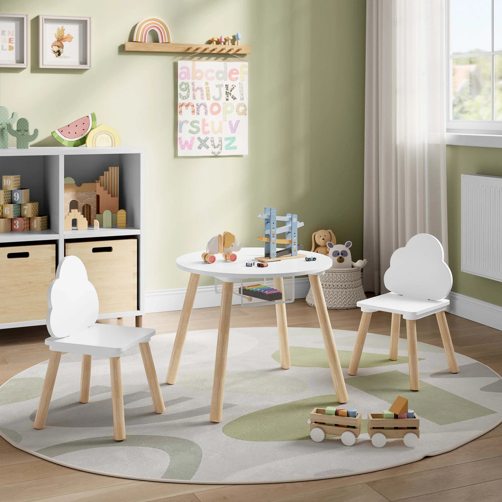 Children's Table & Chairs Set