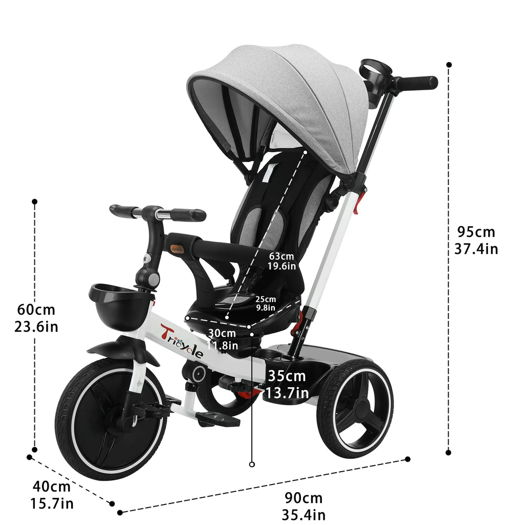 Baby Stroller Tricycle Ride Bike