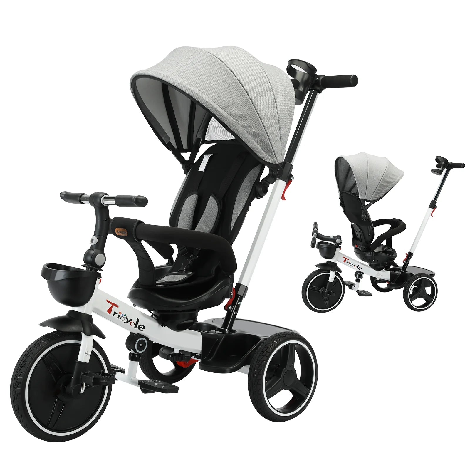 Baby Stroller Tricycle Ride Bike