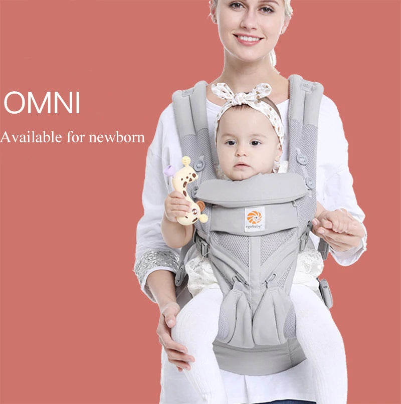 Egobaby Breeze Multifunctional Baby Carrier - Breathable Infant Backpack